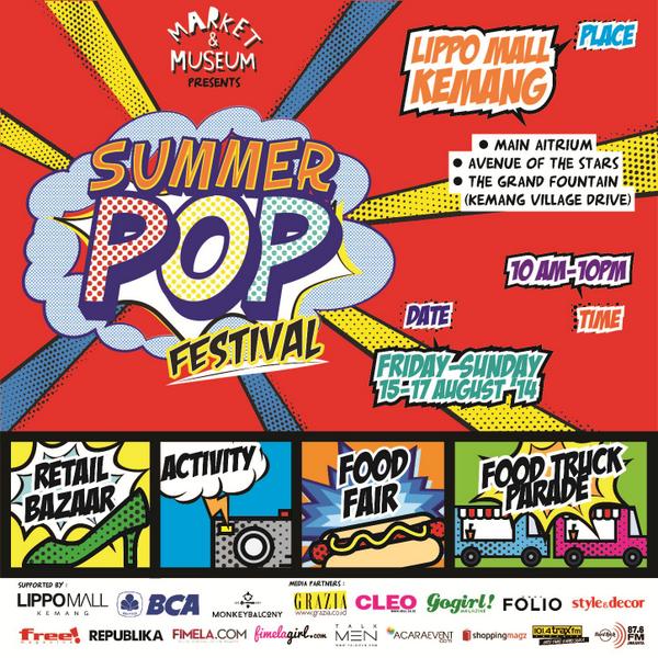 NorliveMan's tweet photo. Kindly come and visit Norlive on SUMMER POP FESTIVAL @marketandmuseum, 15-17 August 2014 only at @LippoMallKemang! http://t.co/jodrIbRVx2