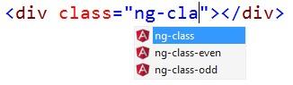 mkristensen's tweet image. I like it when logo icons are shown directly in Intellisense #vs2013 #webessentials