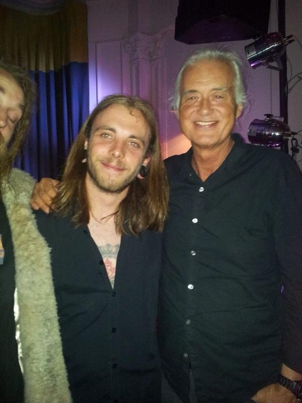 Me and Jimmy Page!!