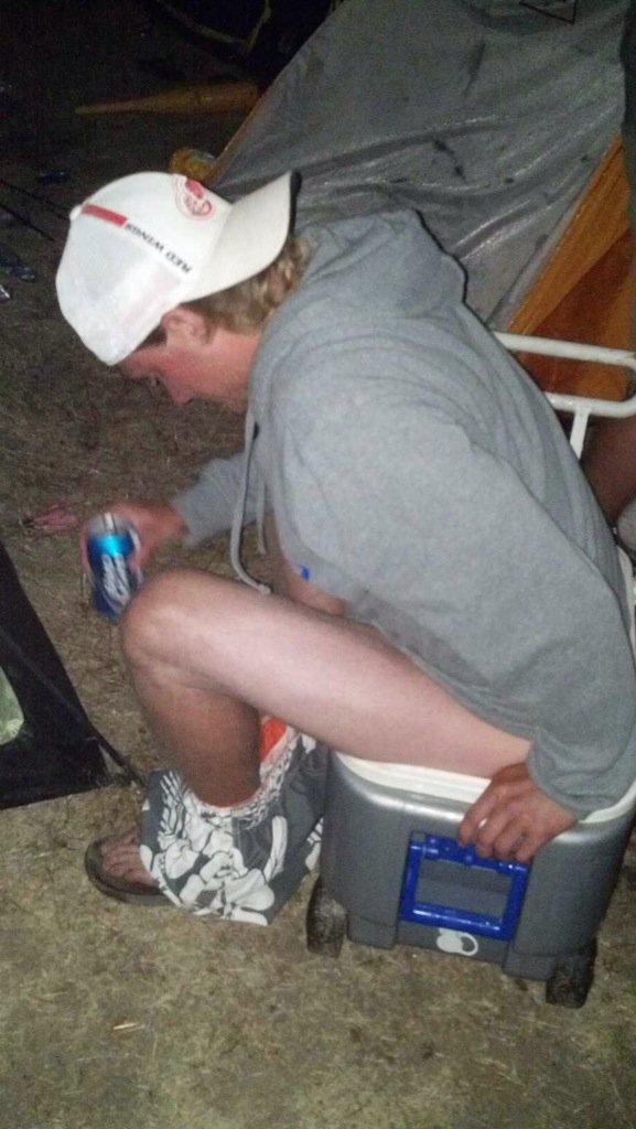 Busty blonde slut Wife fucked at wefest