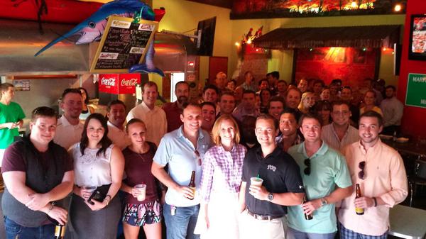 TCU_MBA's tweet image. Thanks to @Chimys_ Fort Worth for hosting our #TCUMBA mixer tonight! Welcome class of 2016! #TCUMBAstart