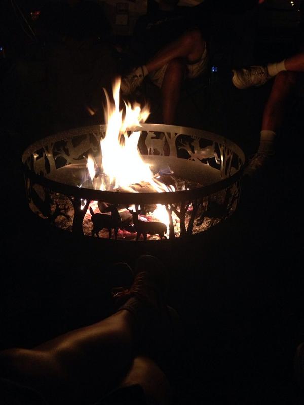 BrandiLAX's tweet image. Camp fire stories told by @DaveFlys w/ @davidfill #OSH14