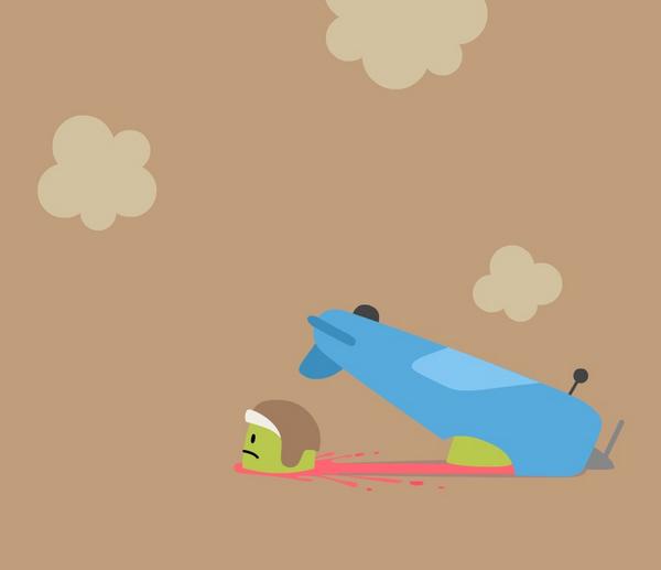 AndHelene's tweet image. Teaching myself how to fly didn't go so well: appstore.com/dumbwaystodie