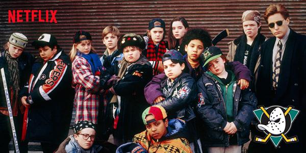 Ducks fly together. #MightyDucks and #D2 are #NowOnNetflix #QuackQuackQuack