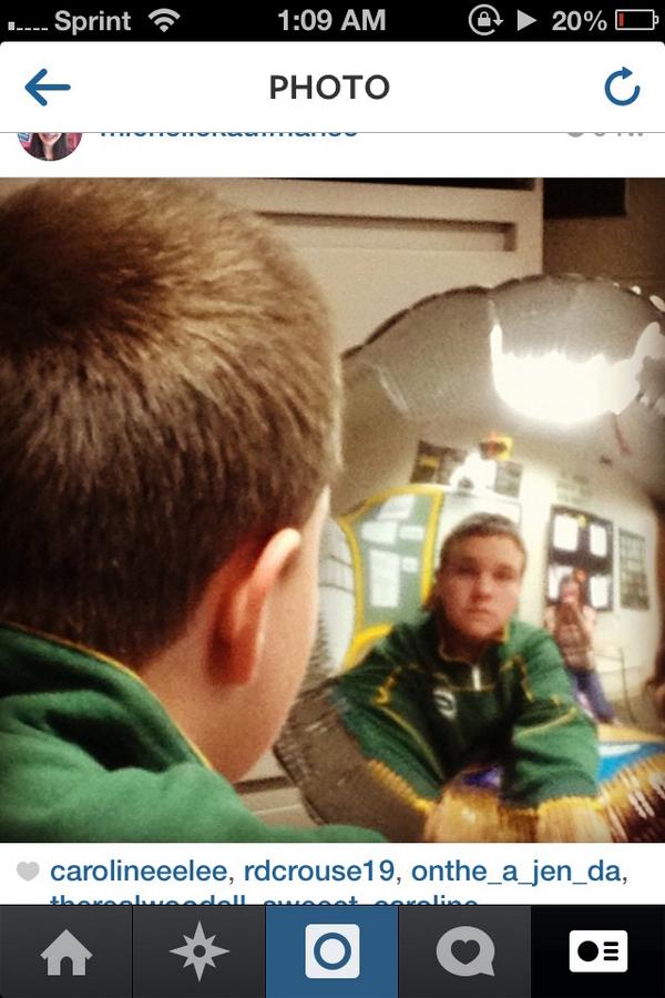mkaufman85's tweet image. Just found this photo of @TheRealWoodall 😂 #geometryclass