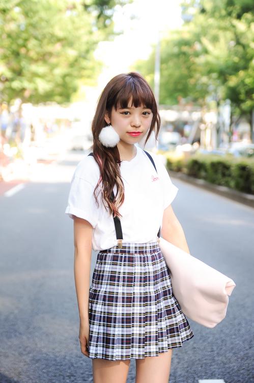 O Xrhsths Fashion Press Sto Twitter スナップ 表参道で撮影した大学生の木崎花伽さん チェックのスカートはアメアパ Http T Co Ofrlm2x1tw Http T Co Yvygqp7gc9 Twitter