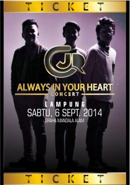 06 September 2014
Graha Mandala Alam Lampung 
Opening Act:  <a href="/WINXS_GB/">BSix</a>
Rp150k–700k
<a href="/PoetihNcp/">Poetih Entertainment</a> poetih.com