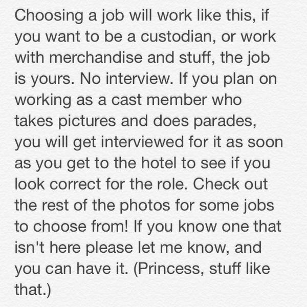 CHOOSING A JOB: