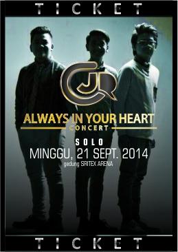 21 September 2014
Hall A Sritex Arena Solo
Opening Act:  <a href="/SUNDAYKRNCH/">SUNDAYKRNCH</a>
Rp150k–650k
<a href="/PoetihNcp/">Poetih Entertainment</a> poetih.com