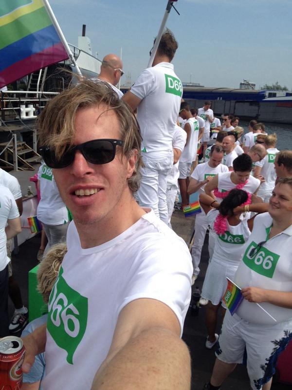 We zijn klaar voor de Prinsengracht #GayPride2014 #ingesprekmet #D66