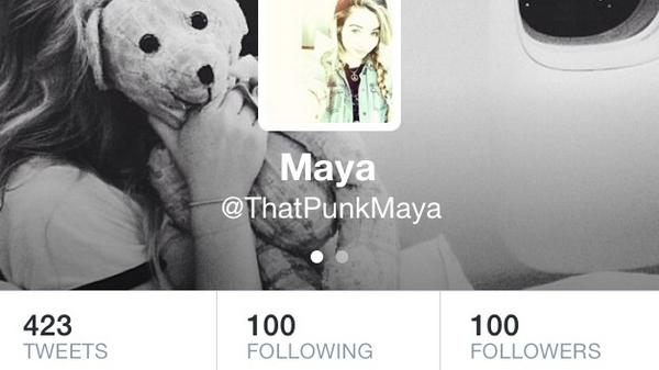 Maya tweet media