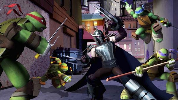 TheTurtleInBlue's tweet image. Me and my brothers fighting bucket head