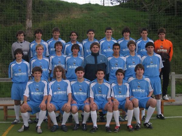 Gran equipo del <a href="/Antiguoko/">Antiguoko KE</a> generacion del 86 que disputo la Copa del Rey Juvenil