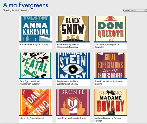 &amp; for something not @gallicbooks, these <a href="/almabooks/">Alma Books</a> Evergreens are great: £4.99