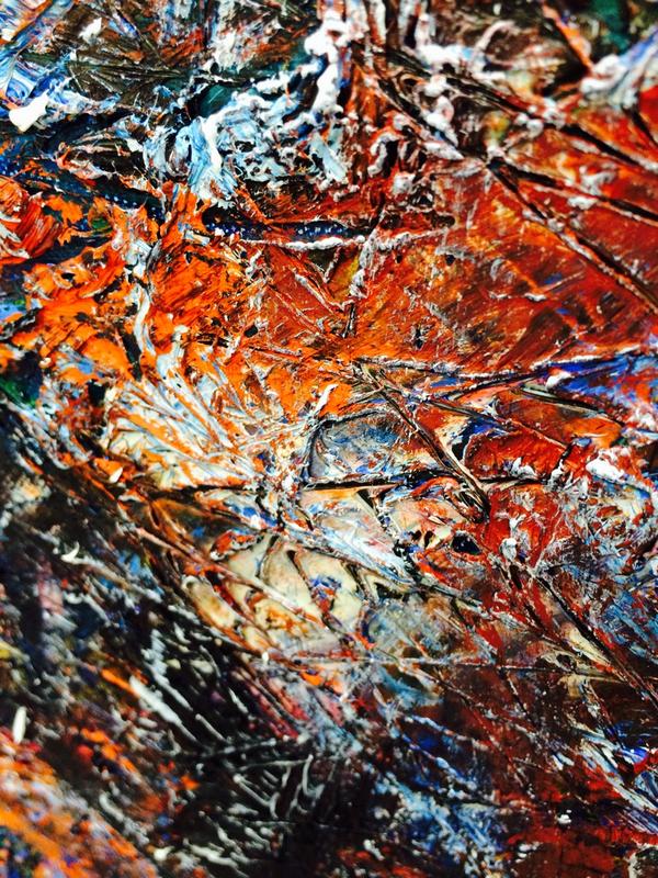 trevruddockjohn's tweet photo. Life is a little tastier with a little contrast #Studio413 @WimbledonArt http://t.co/JcUngLtcV3 http://t.co/n7wcY70NwM