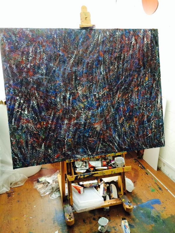 trevruddockjohn's tweet photo. Kissed by the Sun #Studio413 @WimbledonArt http://t.co/JcUngLtcV3 http://t.co/y3pwVUnisF