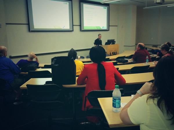 sparkhound's tweet image. Attending Jameson&apos;s session on #JSLink  @SQLSatBR #SharePoint