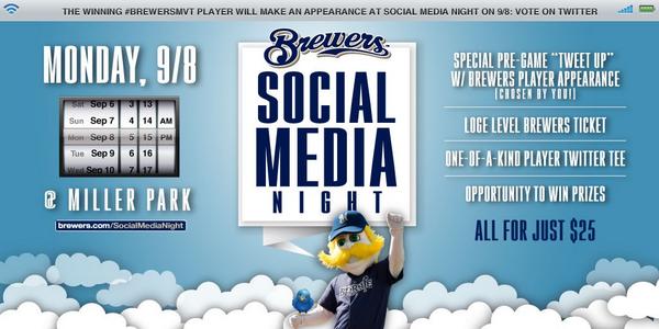 Brewers's tweet image. #Brewers Ticker + T-shirt + Tweet-up: $25! brewers.mlblogs.com/2014/08/01/soc…