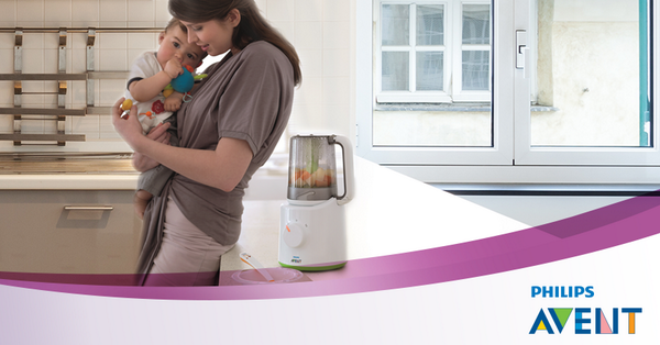 Philips Avent Buharlı Pişirici ve Blender ile sağlıklı mamalar yapmak artık çok kolay! philips.to/1kcZSVQ