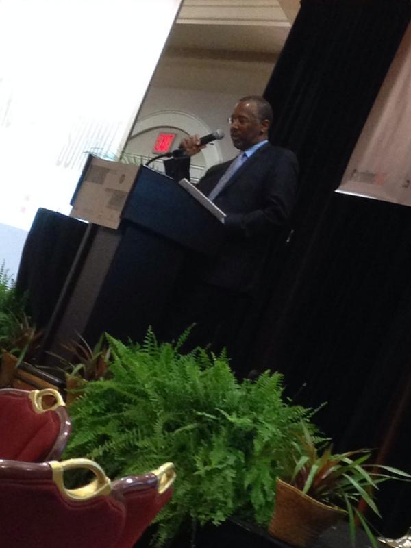 Great speech from Dr. Ben Carspn this AM. Asking if America can learn from the mistakes of history?