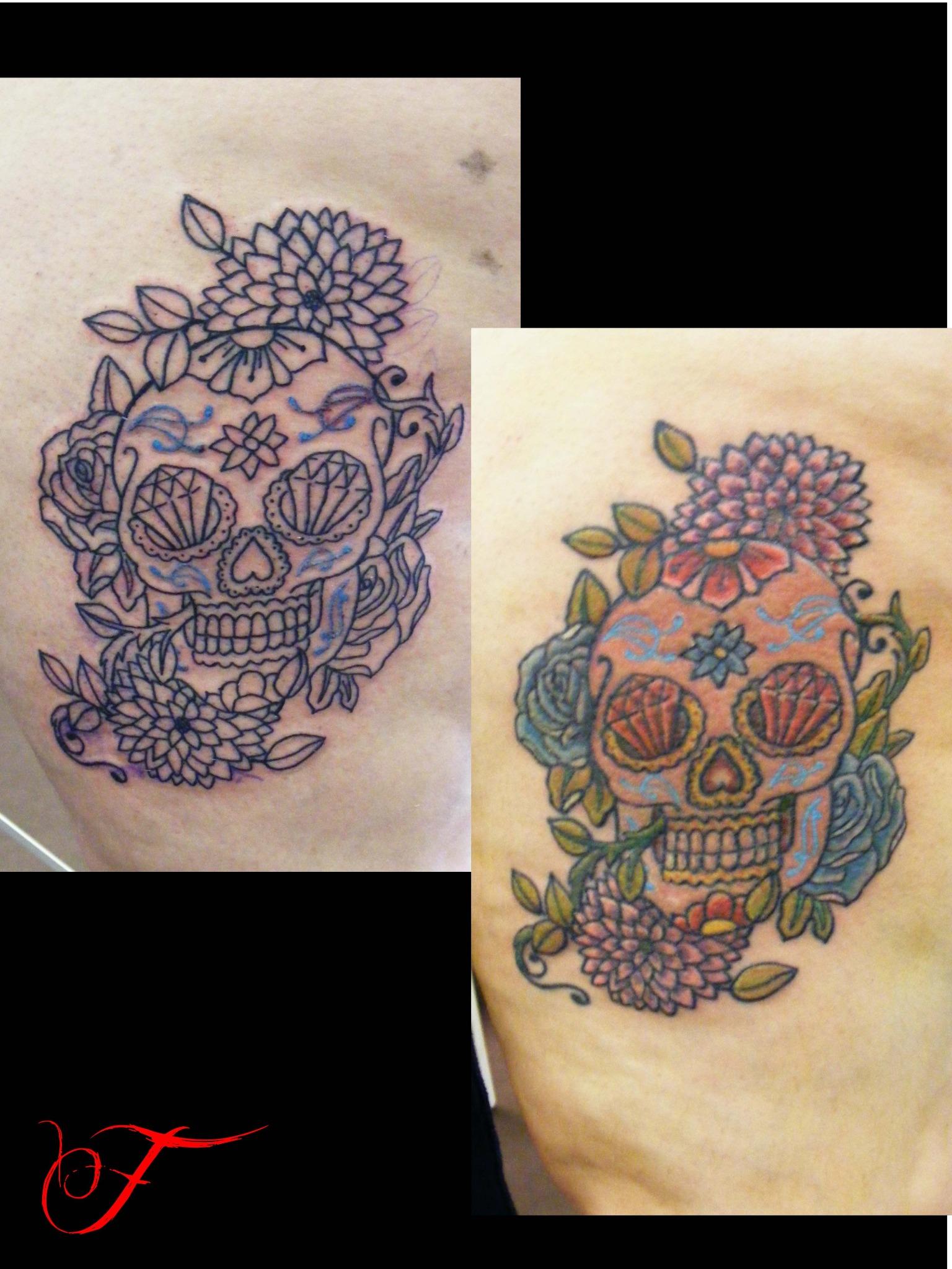 skull candy tattoos