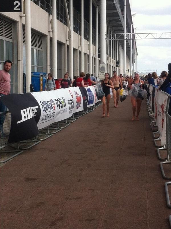 Well done <a href="/baird_alex/">Alex Baird</a> ! Completes London triathlon swim  in under 30mins.
