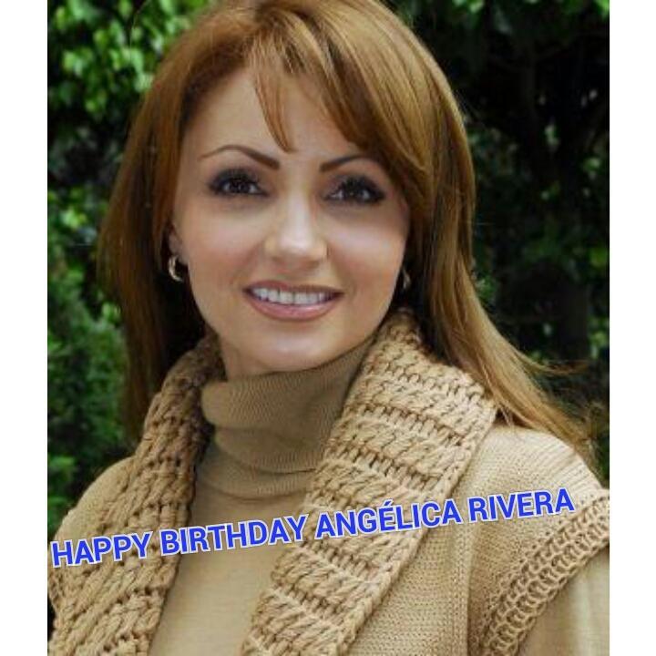 Happy birthday Angélica Rivera 