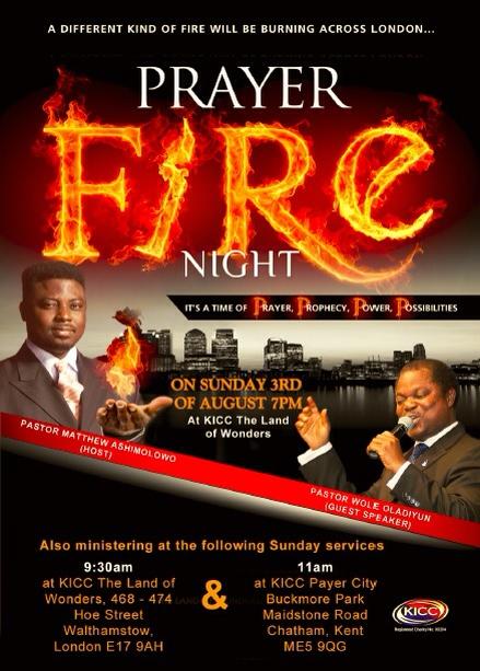 MatAshimolowo's tweet image. We'll be praying up a storm @KICCLondon tomorrow with Pastor Wole Oladiyun (@pastorclam). Don't stay home #PrayerFire
