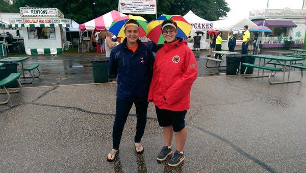 CharlestownCoC's tweet photo. A little rain never hurt anyinr. Get to the Charlestown Seafood Festival!!! http://t.co/RgUZc4MCgq