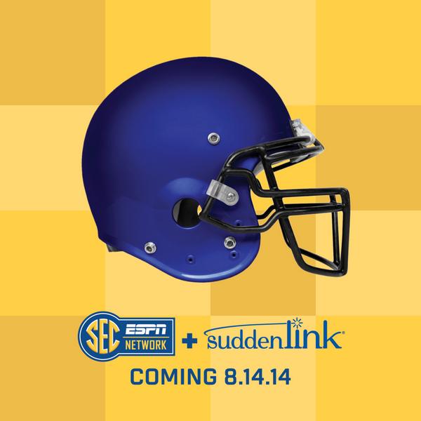 Suddenlink's tweet image. Suddenlink, #SECNetwork agreement reached. Thanks for everyone’s patience. Stay tuned for more.