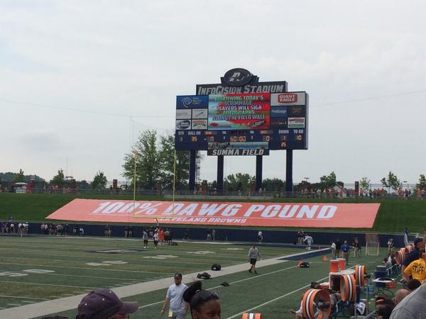 Kids fun day.  Here we go Brownies.
