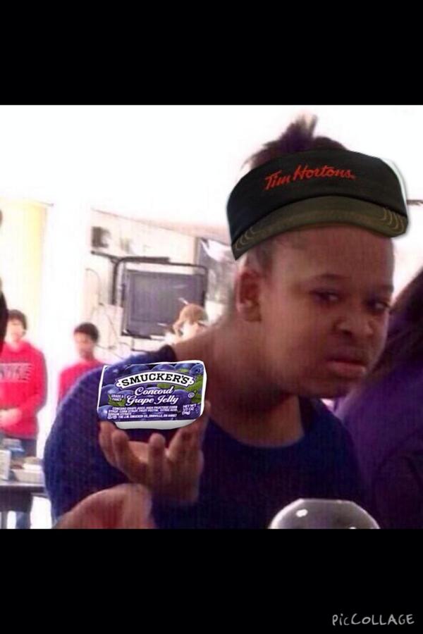 TimHorton_probz's tweet image. *when you&apos;re busy and someone asks for jelly* #timhortonsproblems