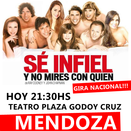 ¡HOY 2da función en #MENDOZA!
¡LOS #INFIELES, ÉXITO IMPARABLE!
<a href="/AleMullerOk/">Ale huevo Müller</a> <a href="/BettyVillar1/">Betty Villar</a> <a href="/belufrancese/">Belen Franchese</a> <a href="/SabriRavelli/">Sabrina Ravelli</a>