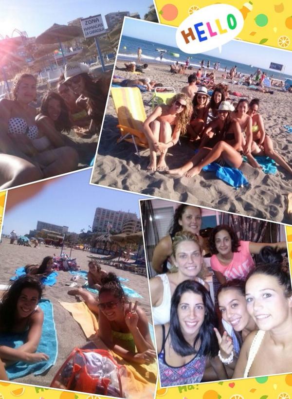 marsuarez_83's tweet photo. #torremolinosbeach# @jennmor11 @Carmenvs86M @sarupi_mg @maytesol_89 @amaragr15 http://t.co/91LCScATpk