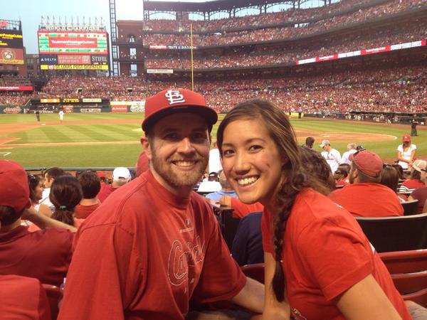 jennstellar's tweet photo. Cardinals game! #stlfanphoto http://t.co/sdJov0wTPM