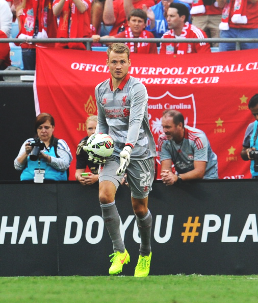 SMignolet's tweet photo. Win, cleansheet and we progress to the final of the @IntChampionsCup in Miami! #LFCtour #YNWA http://t.co/DS4GRqtA1u