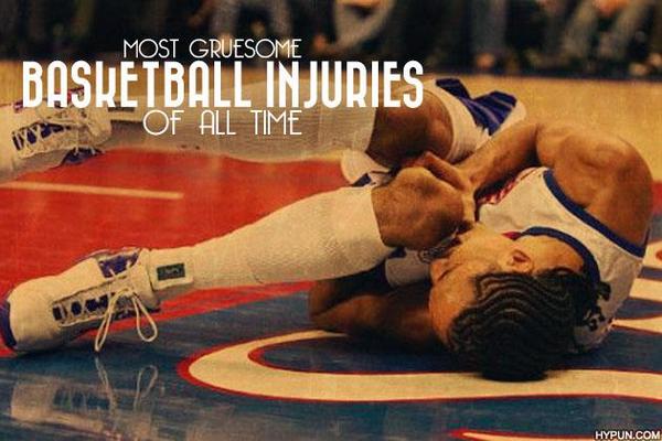 NBAMemes's tweet image. With Paul George's recent injury, here's the 10 MOST gruesome bball injuries of All-Time =&amp;gt; hypun.com/3413