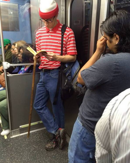 Awkward_Transit's tweet image. Waldo ain’t even trying anymore: