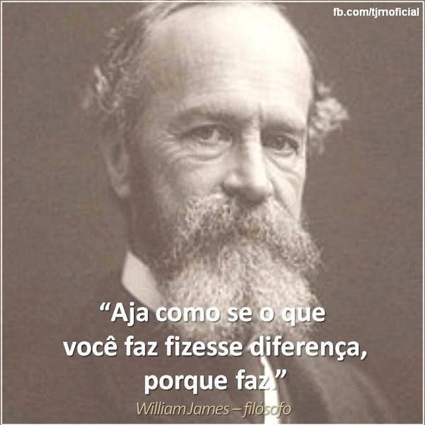 Frases de William James - A fé é uma das forças pelas