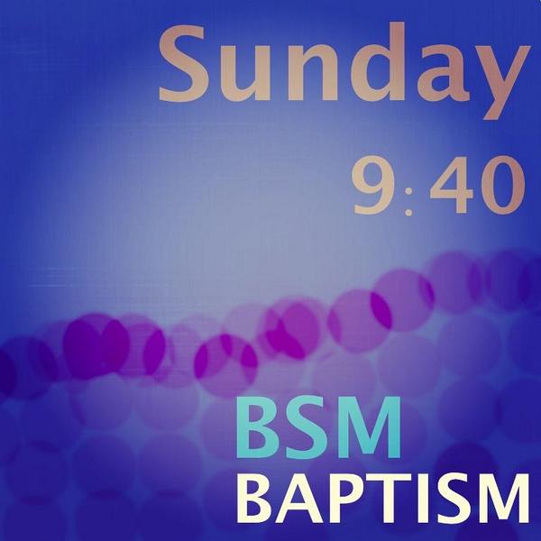 bviewstudents's tweet image. Hey BSM we have 3 of our very own getting baptized this Sunday @ 9:40. Let's show them a lot of love by being there.