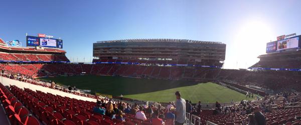 bigmikeshea's tweet photo. New 49er stadium http://t.co/NHsjrNA2vA