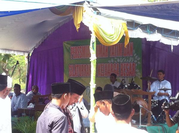 Ngademin menghadiri peresmian Rumah Yatim NgisorWaru di ds Sugihan #OrangRembang