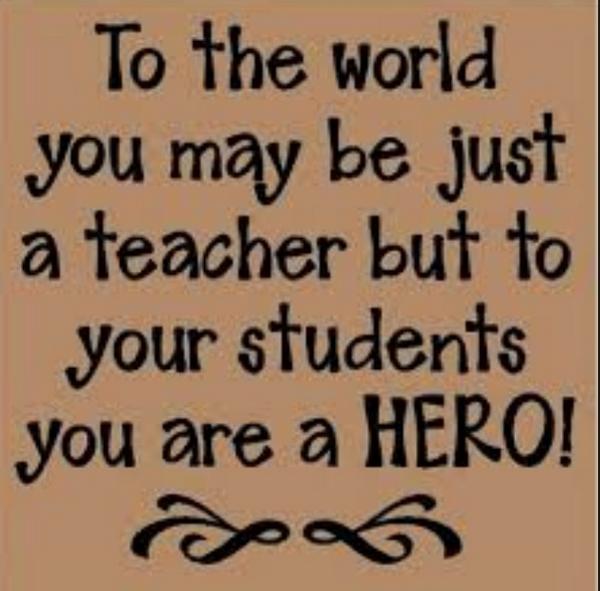 niveenrita's tweet photo. Be that hero and role model you want your students to learn from !  #ACUedu_s http://t.co/u4Q6JLeicV