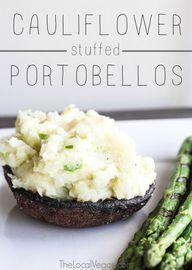 michellearbore's tweet image. Cauliflower Stuffed Portobellos

#MichelleArbore