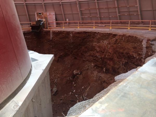 Complete wreckage: 1991 ZR1 Spyder due to the sink hole incident in Feb. 2014 at the National Corvette Museum.