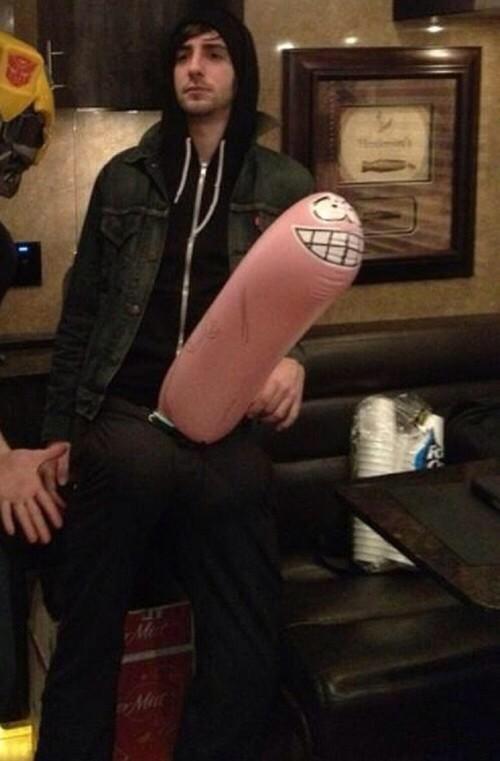 OH My GOD HAPPY BIRTHDAY MATT!!!! Heres a picture of jack barakat with an inflatable penis 