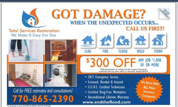 services_total's tweet image. #watercrisis #flooding #water damage #disater #Atlanta #atl