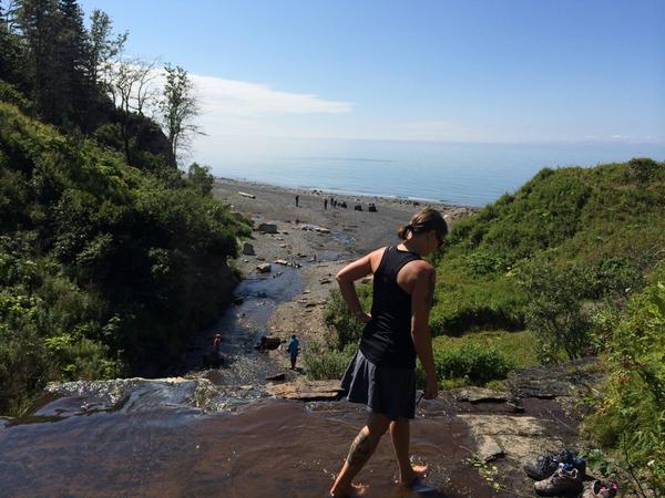 siouxruns's tweet photo. Fun in the sun. Happy Valley Waterfall, Kenai Penninsula, Alaska. http://t.co/YsTityflg1