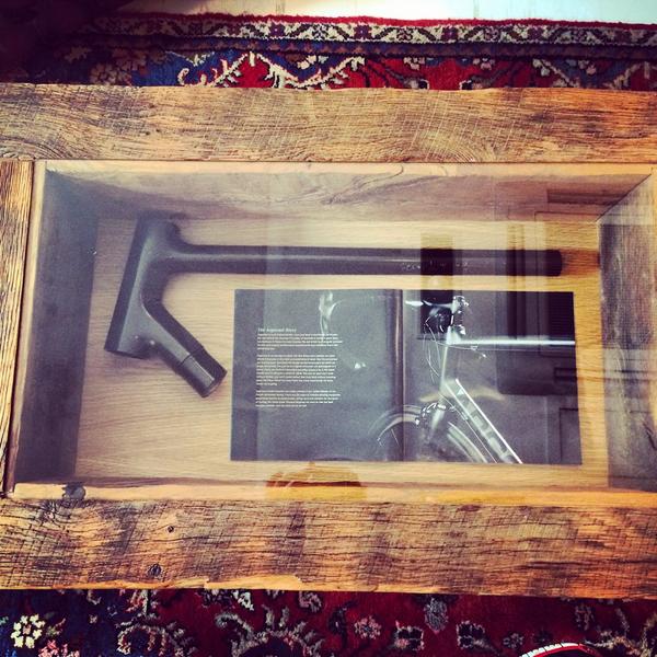 GIRO_Cycles's tweet image. Just taking in our @argonautcycles table here in re shop! #customcarbon #persianrug