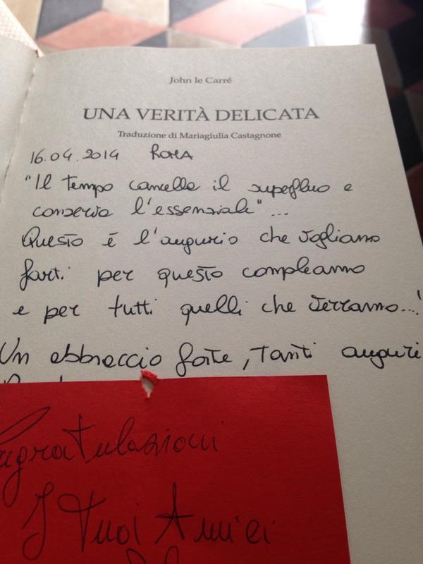 GiovaDDO's tweet photo. Forse l'augurio più bello che mi abbiano mai fatto #buongiorno http://t.co/9aoBcByQTk